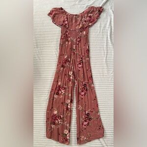 American Eagle Floral Romper